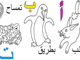 Free Arabic Alphabet Coloring Pages