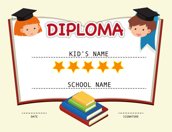 Free Printable Daycare Graduation Certificates