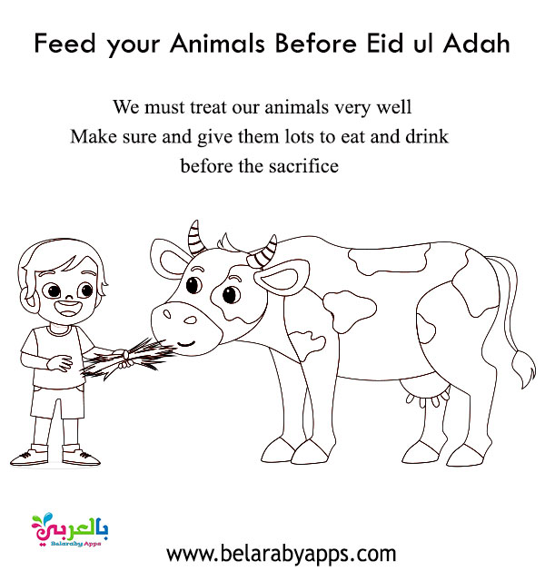 Download Eid ul Adha Coloring Pages & Activity Sheets ⋆ Belarabyapps